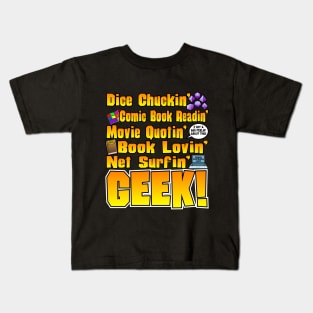 Dice Chuckin' Geeks Kids T-Shirt